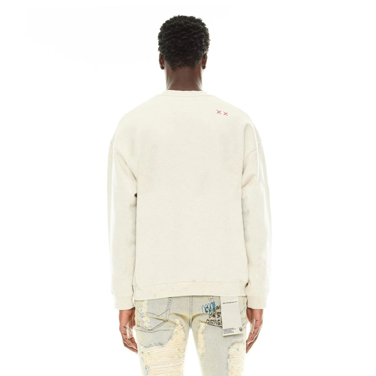 Cult "Respect To All" Crewneck Fleece 'Winter White'