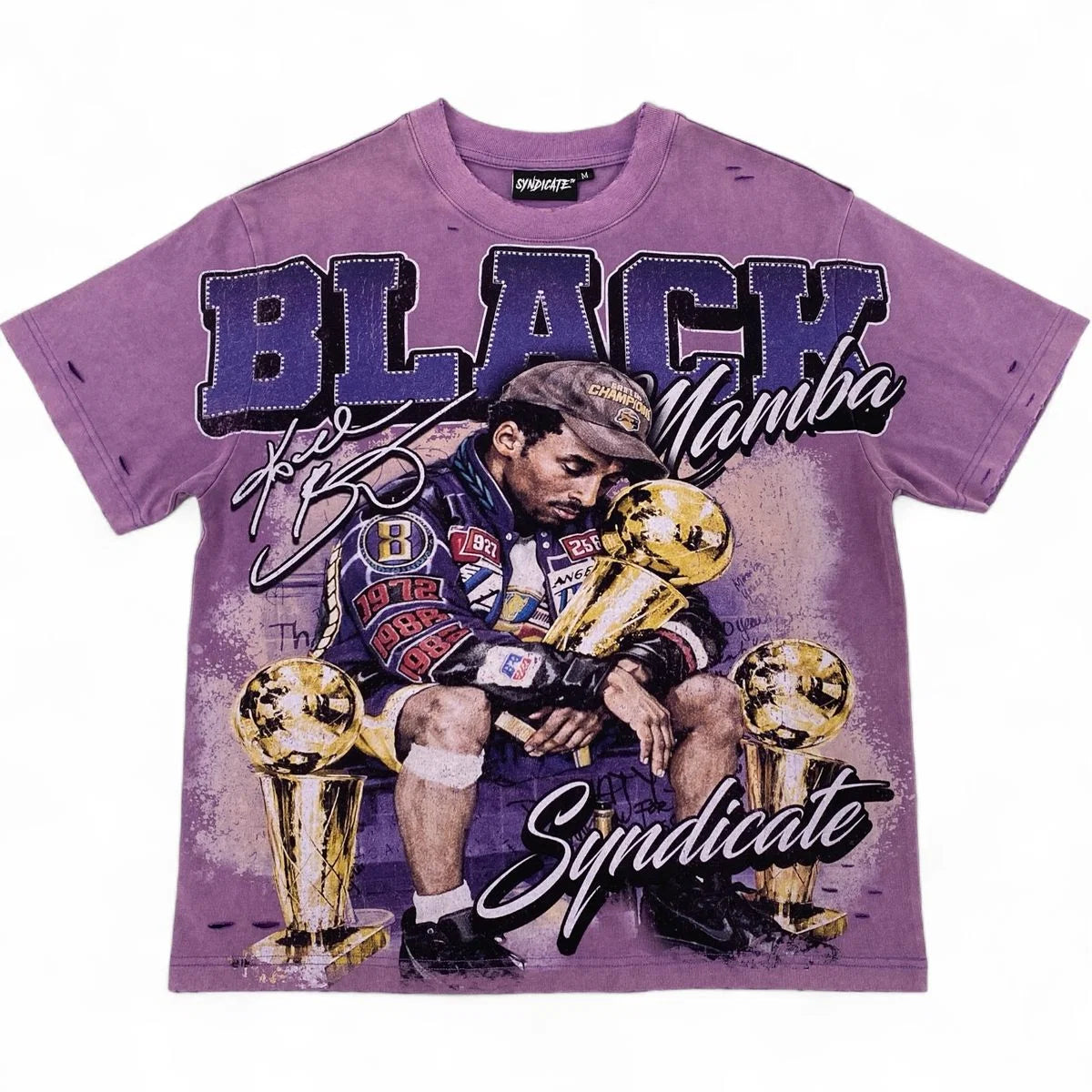 The Syndicate 'KB' T-Shirt Purple Wash
