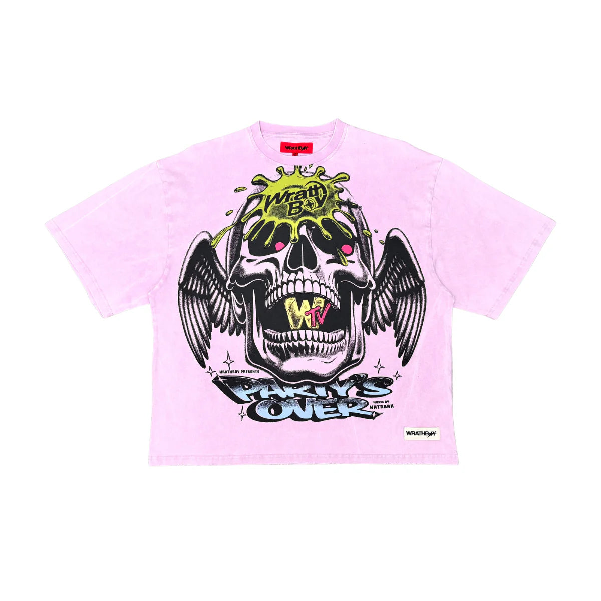 WrathBoy T-Shirt 'Pink'