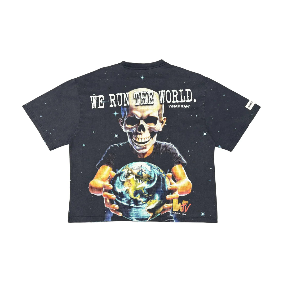 WrathBoy Networks T-Shirt Vintage 'Black'