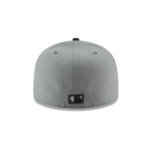 New Era New York Yankees Fitted Hat 'Grey/Black'