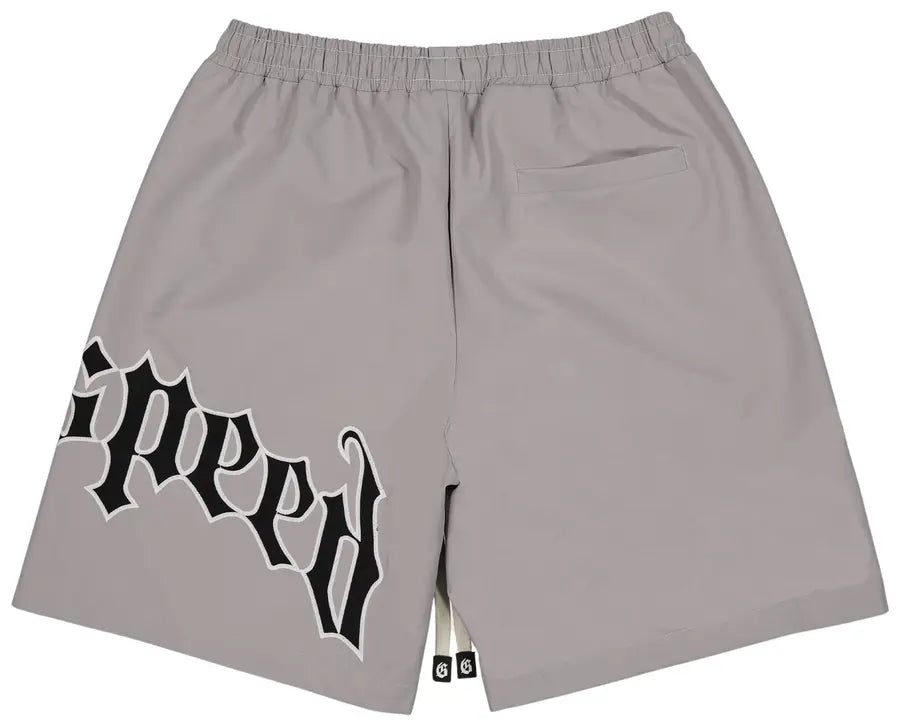 Godspeed OG Logo Nylon Shorts 'Grey'