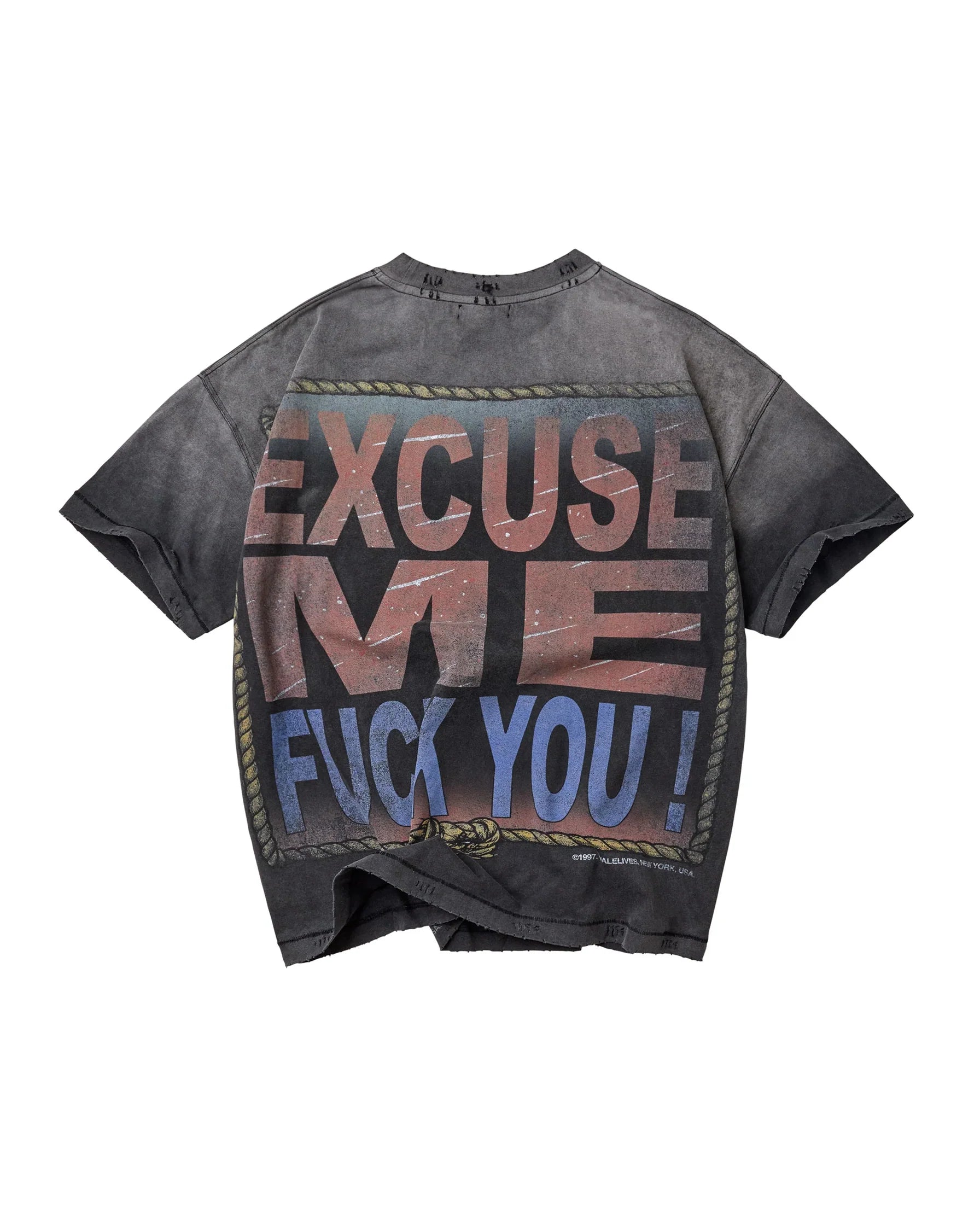 Vale Forever F*ck You Tee 'Washed Black'
