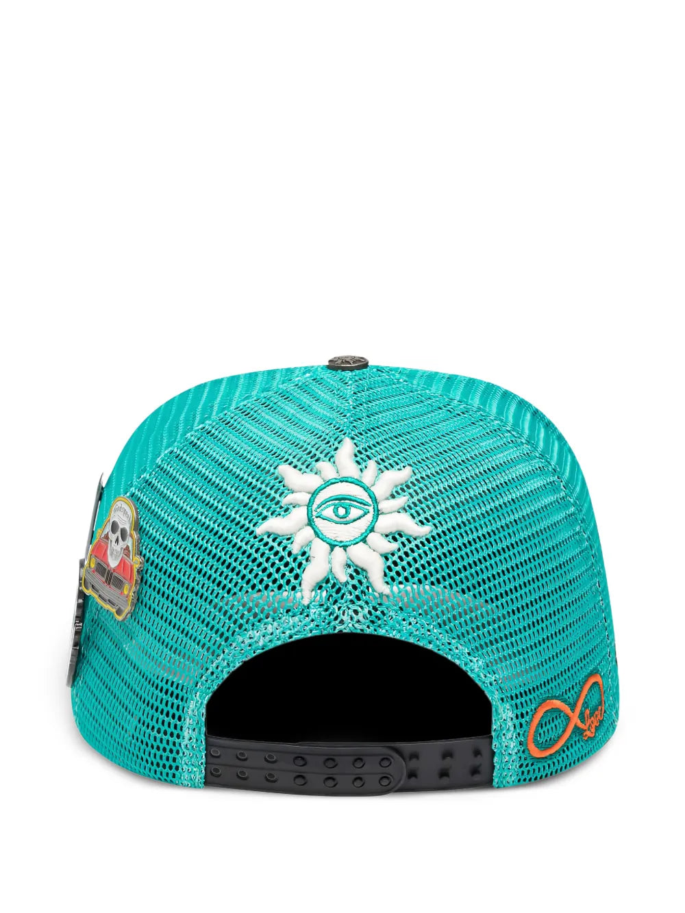 Godspeed Forever Trucker Hat 'Turquoise Black'