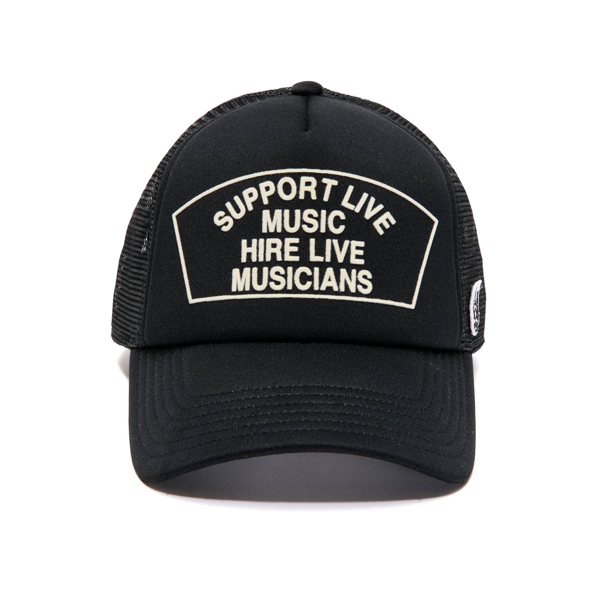 Cult "Support Live Music" Trucker Hat 'Black'