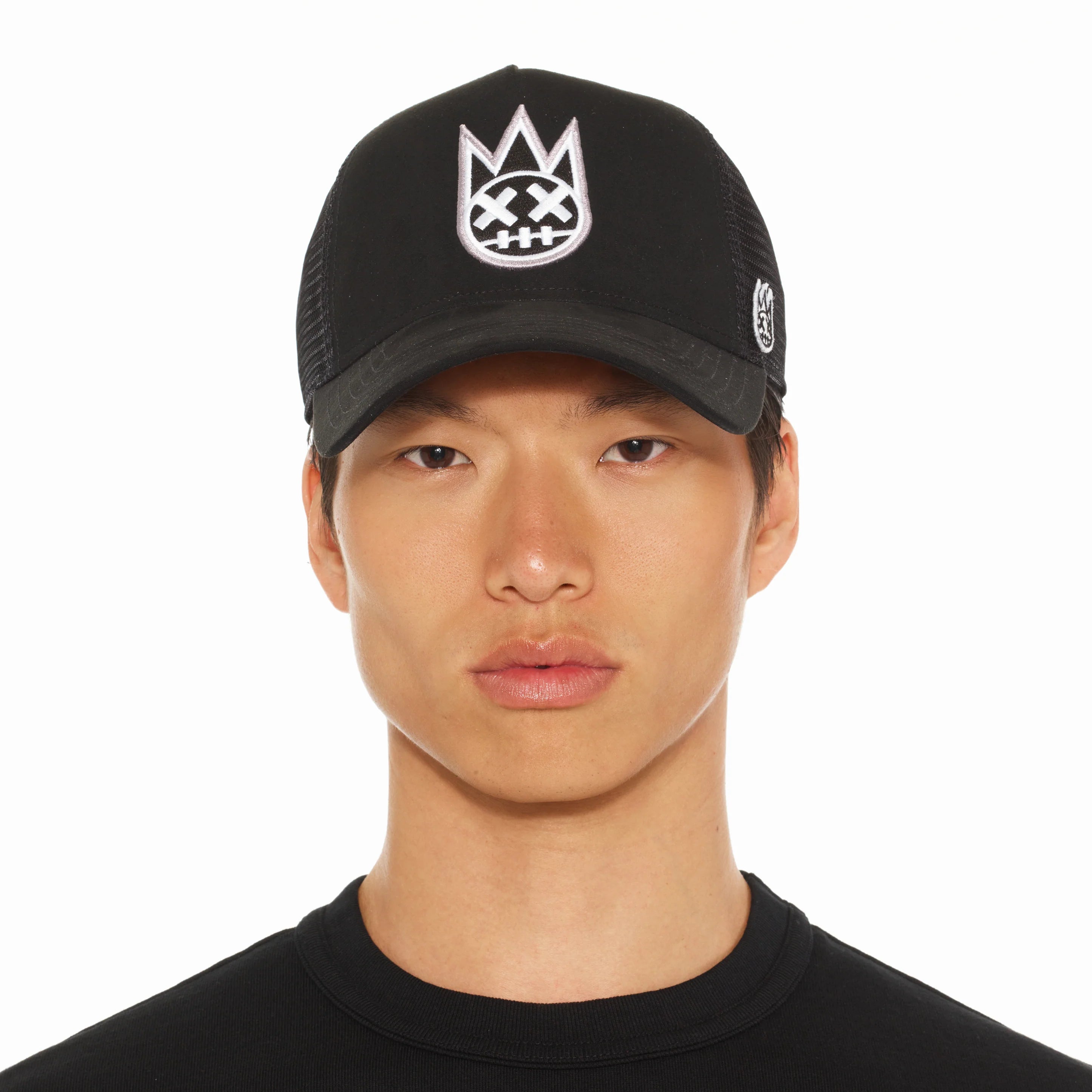 Cult Clean Logo Mesh Back Trucker Hat 'Black'