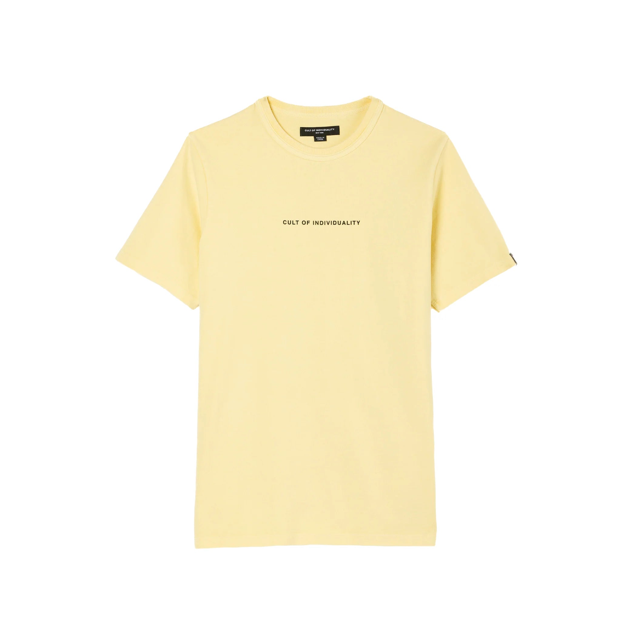 Cult's Short Sleeve Crew Neck Tee "Shimuchan" Logo 'Banana'