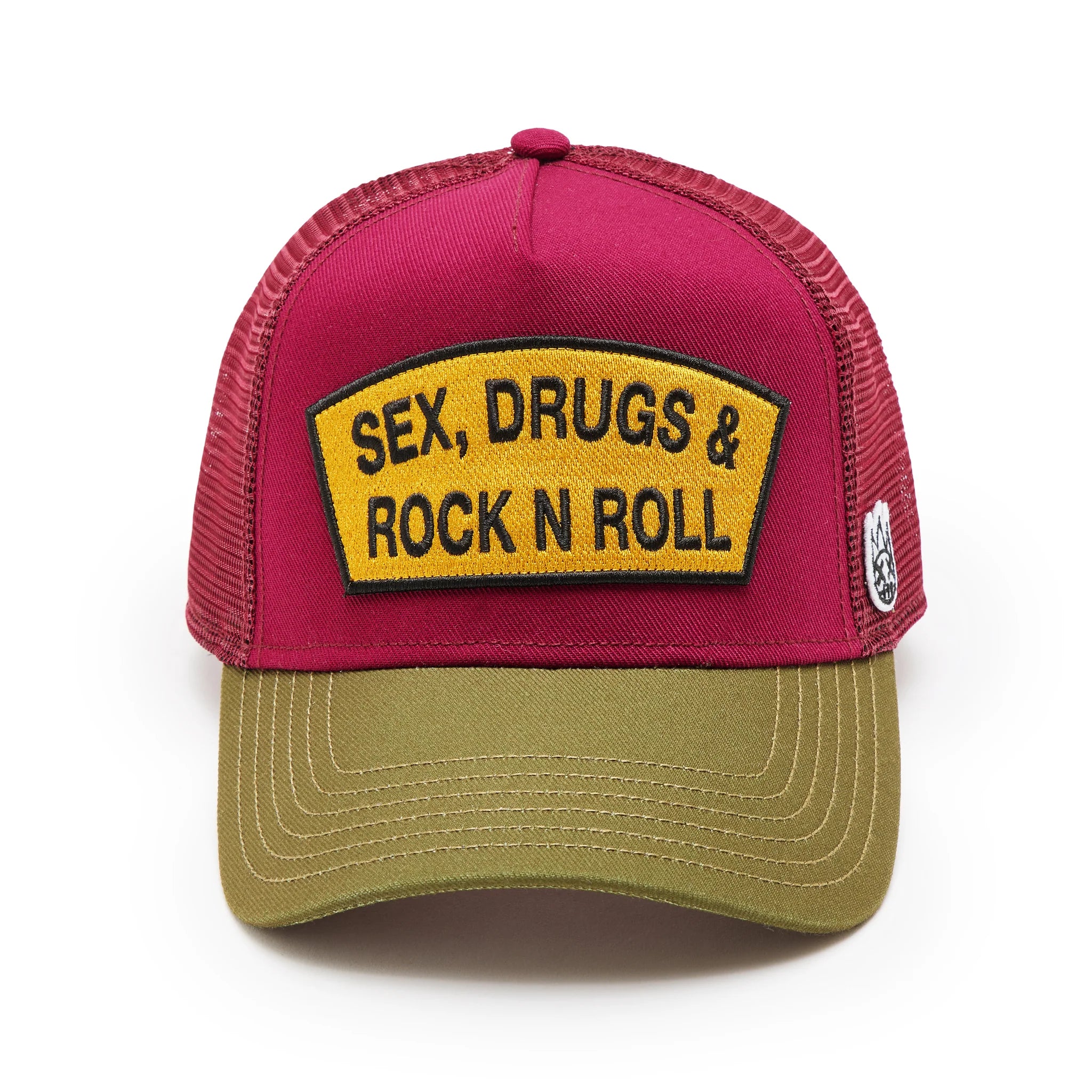 Cult Mesh Trucker Hats 'Rumba Red'
