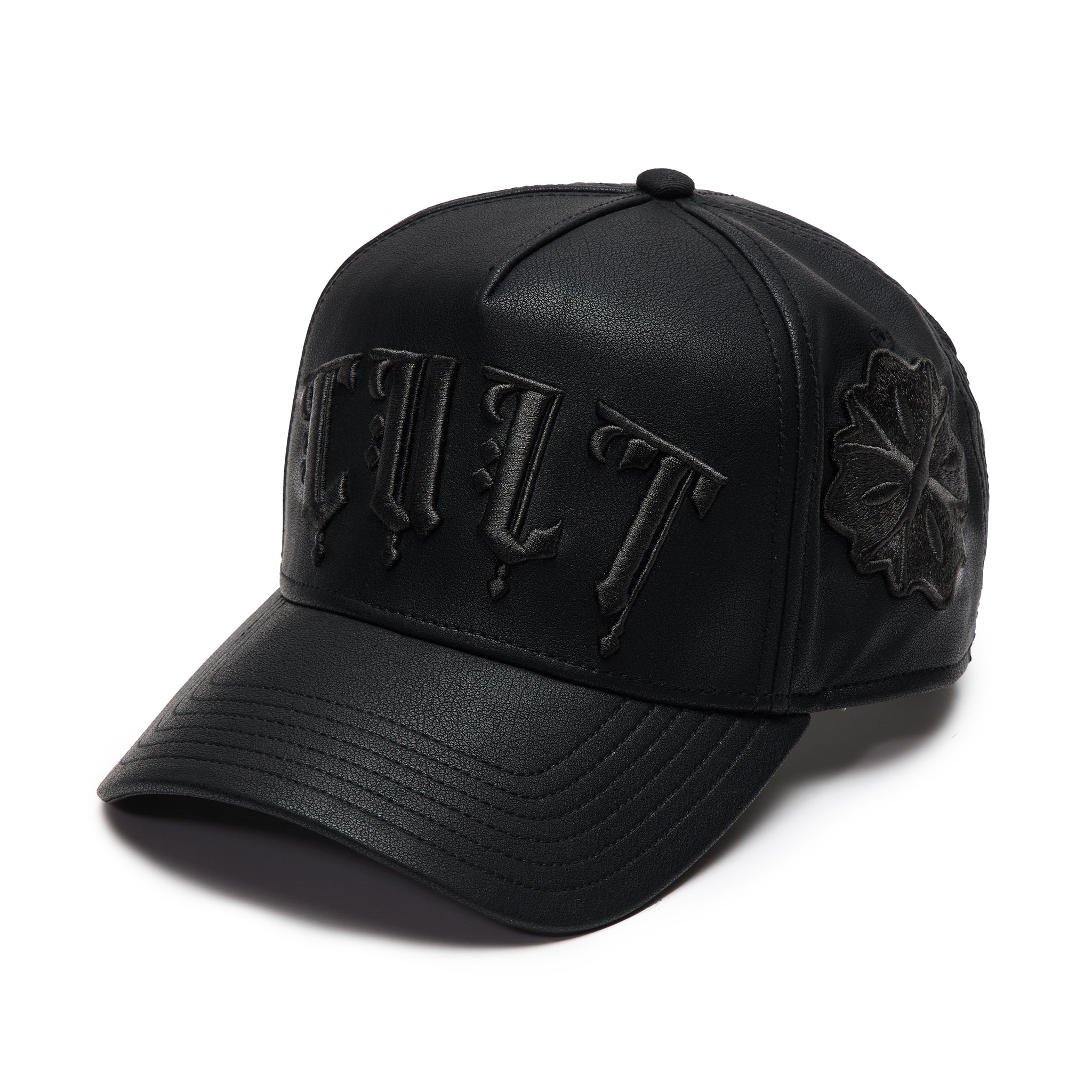Cult x El Alfa "Flower" Trucker Hat 'Black'