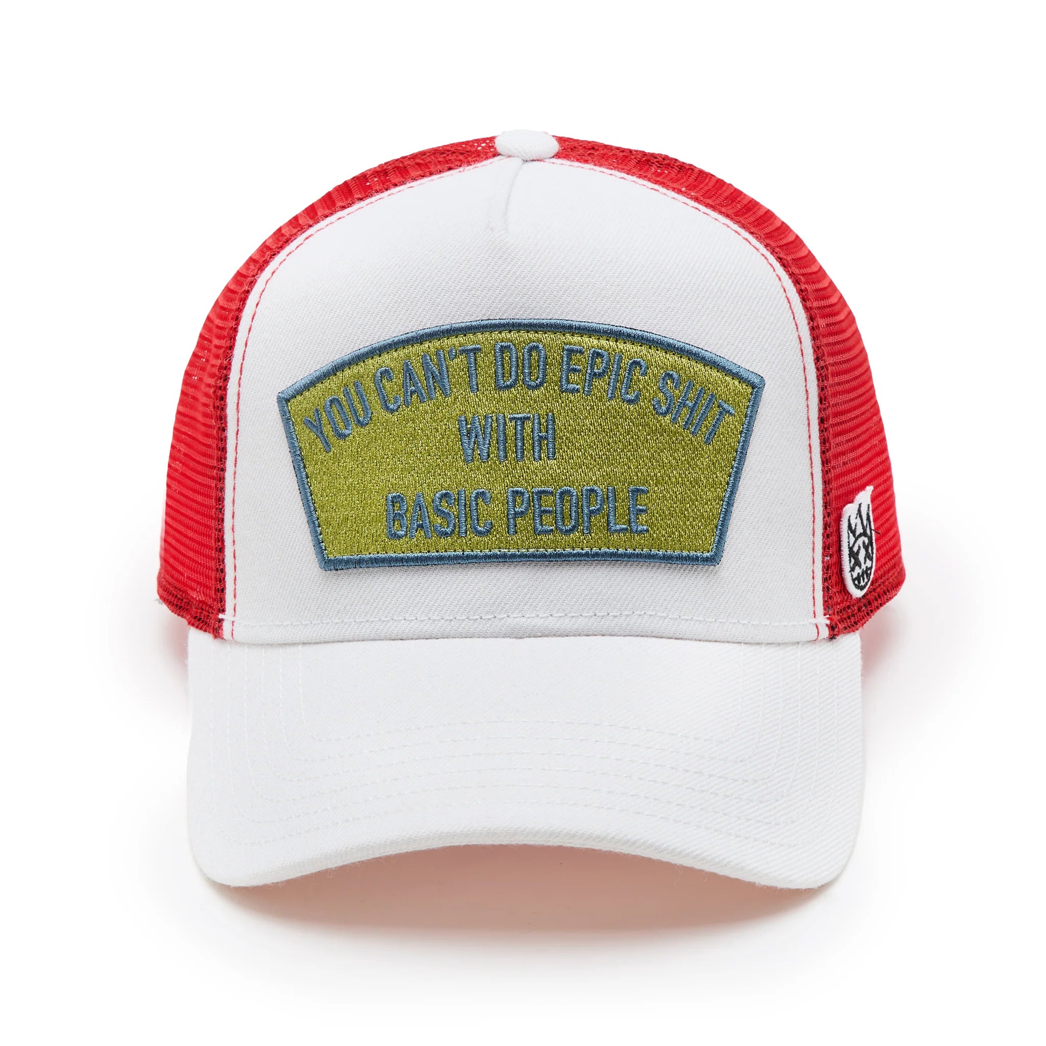 Cult Epic Sh*t Trucker Hats 'Winter White'