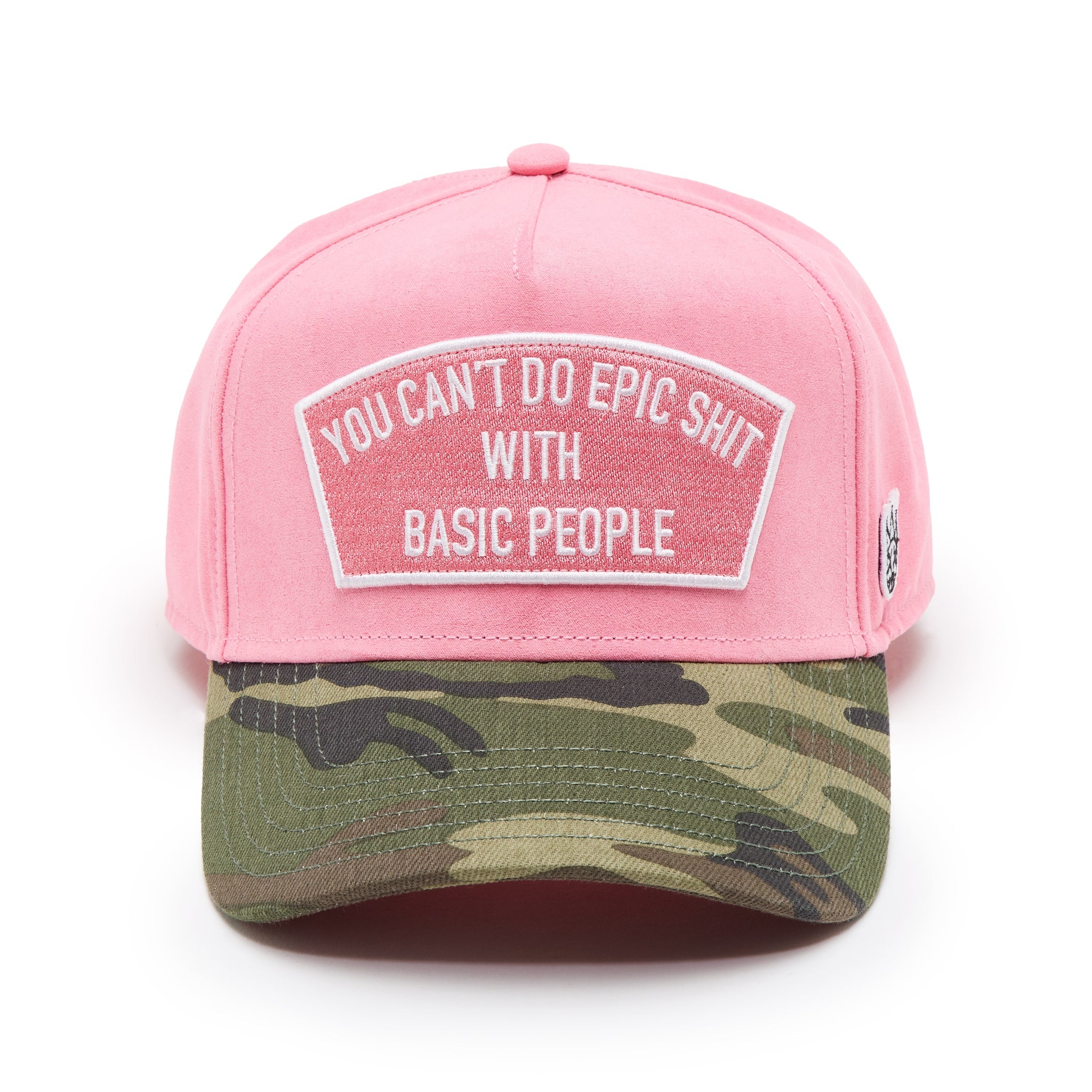Cult "Cant Do Epic Sh*t" Trucker Hat 'Camo/Pink'