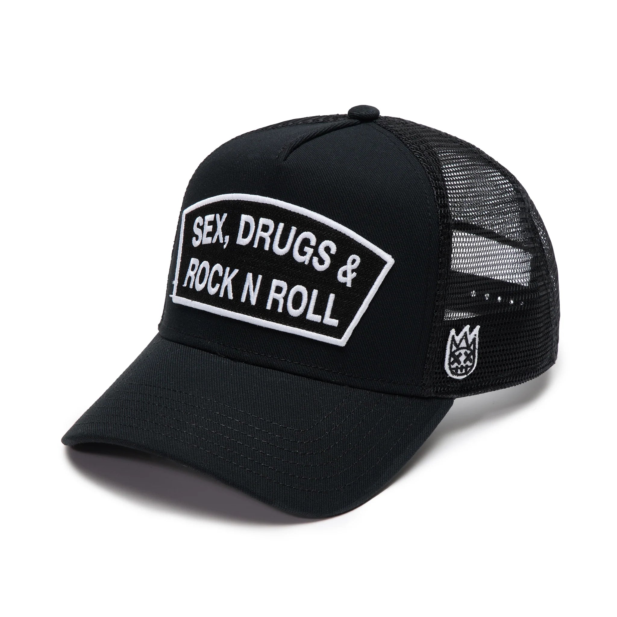 Cult "Rock N Roll" Trucker Hat 'Black'