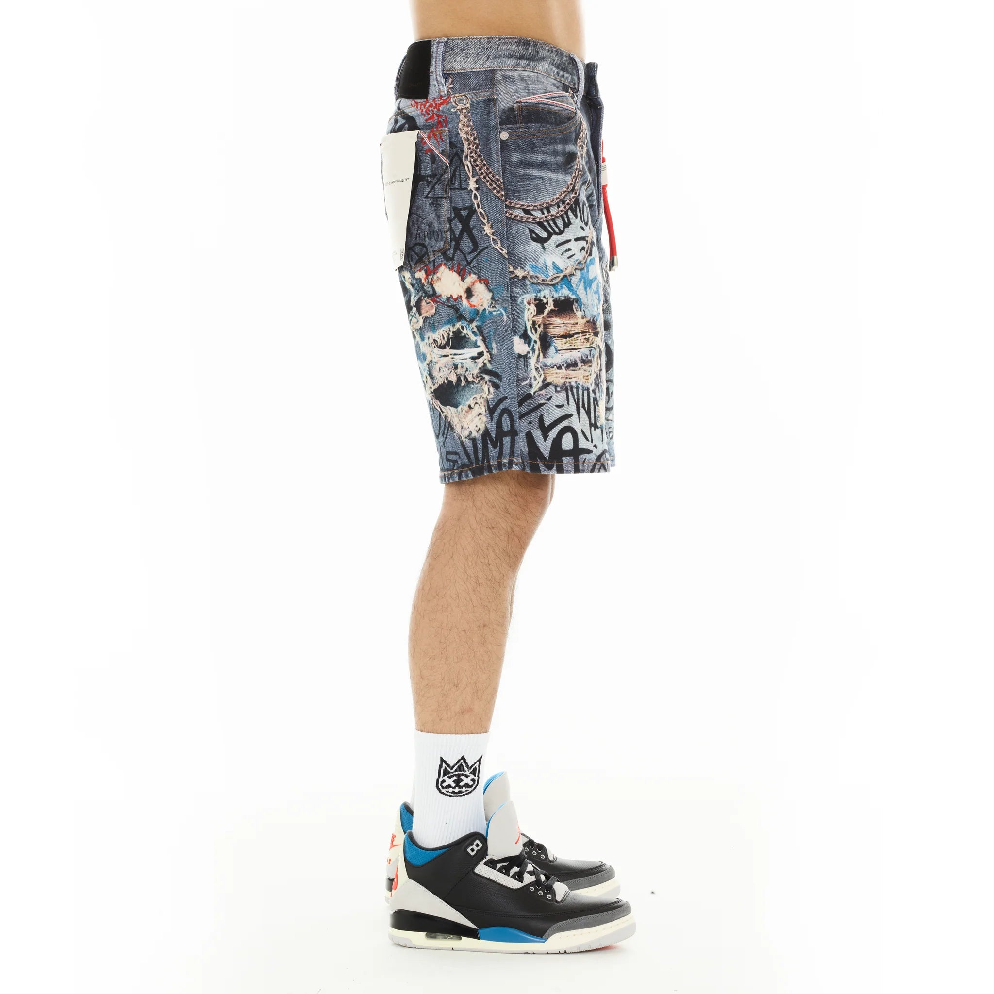 Cult's Grunge Shorts 'Digital'