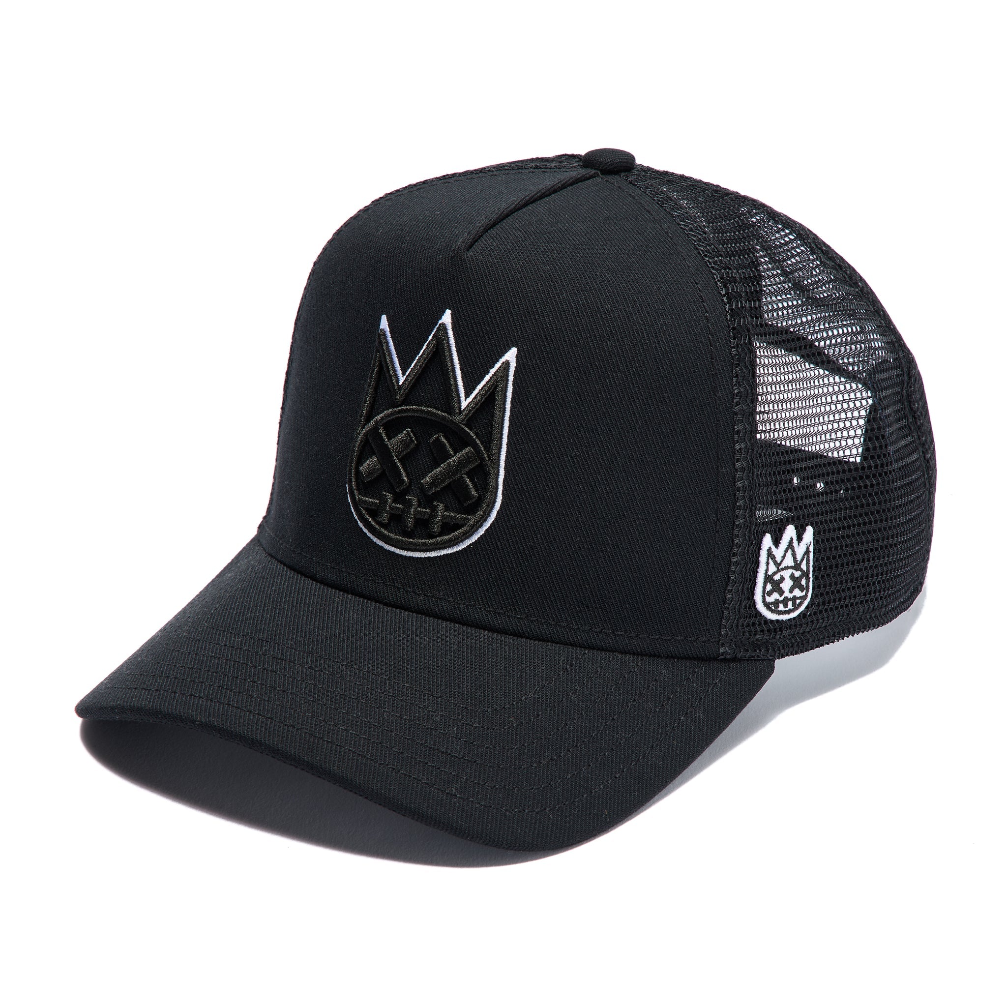Cult Logo Mesh Trucker Hat 'Black'