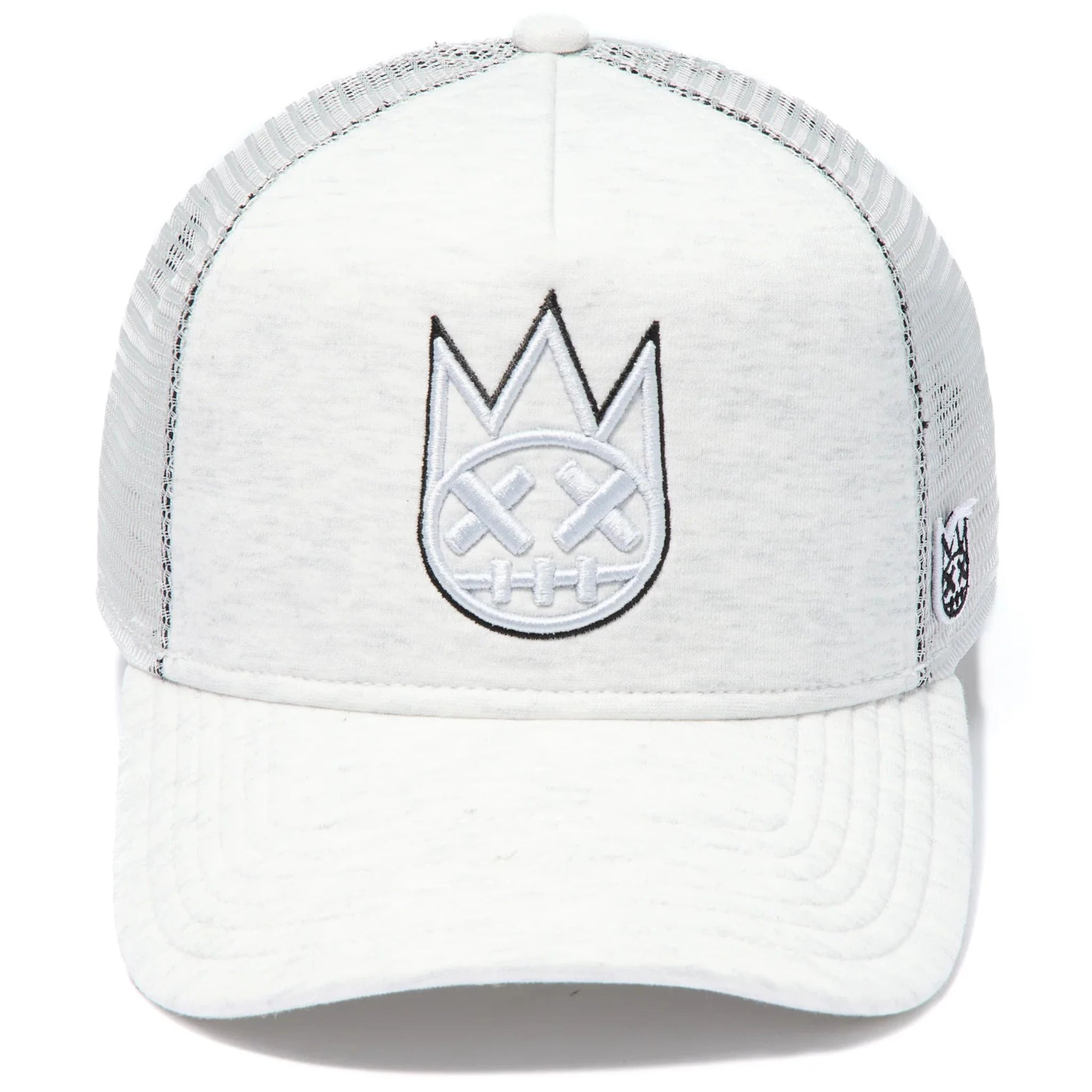 Cult's Logo Mesh Back Trucker Hats 'Heather Grey'