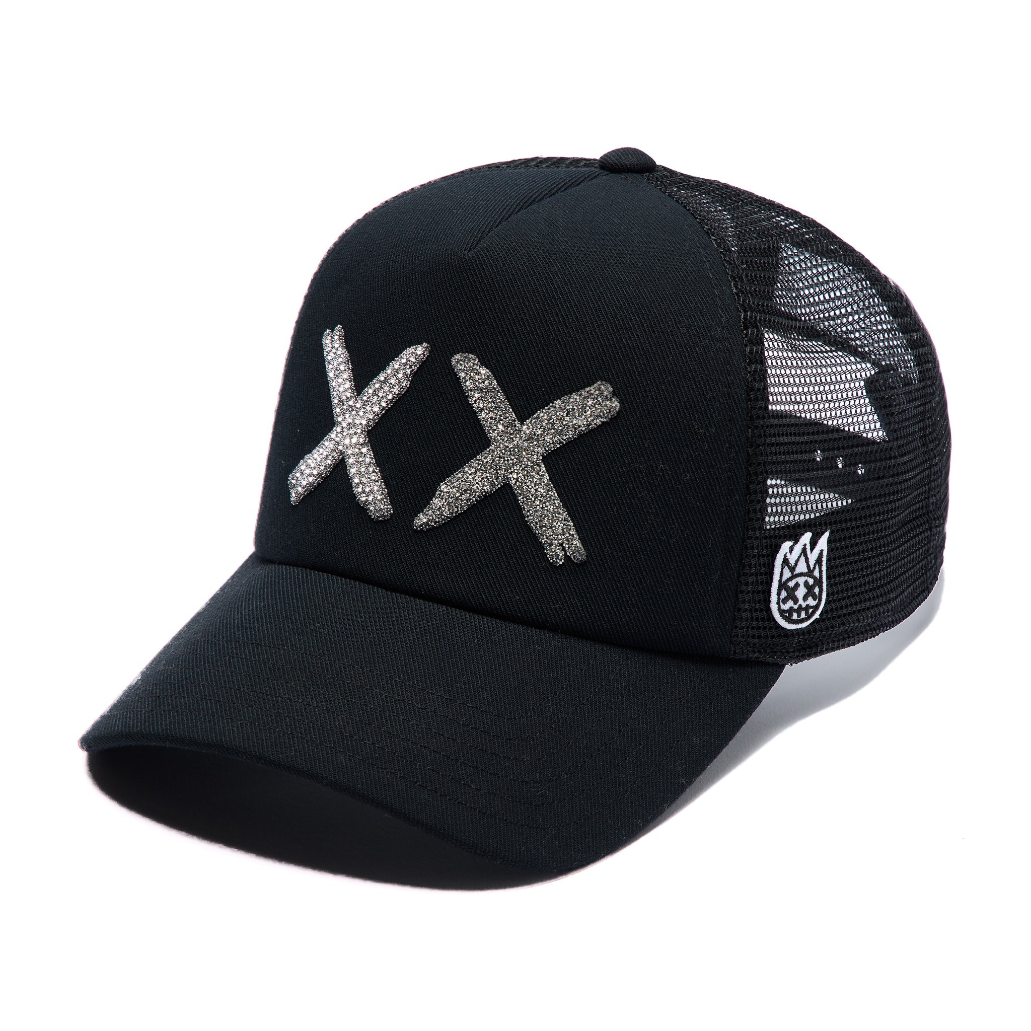 Cult White Crystals Trucker Hat 'Black'