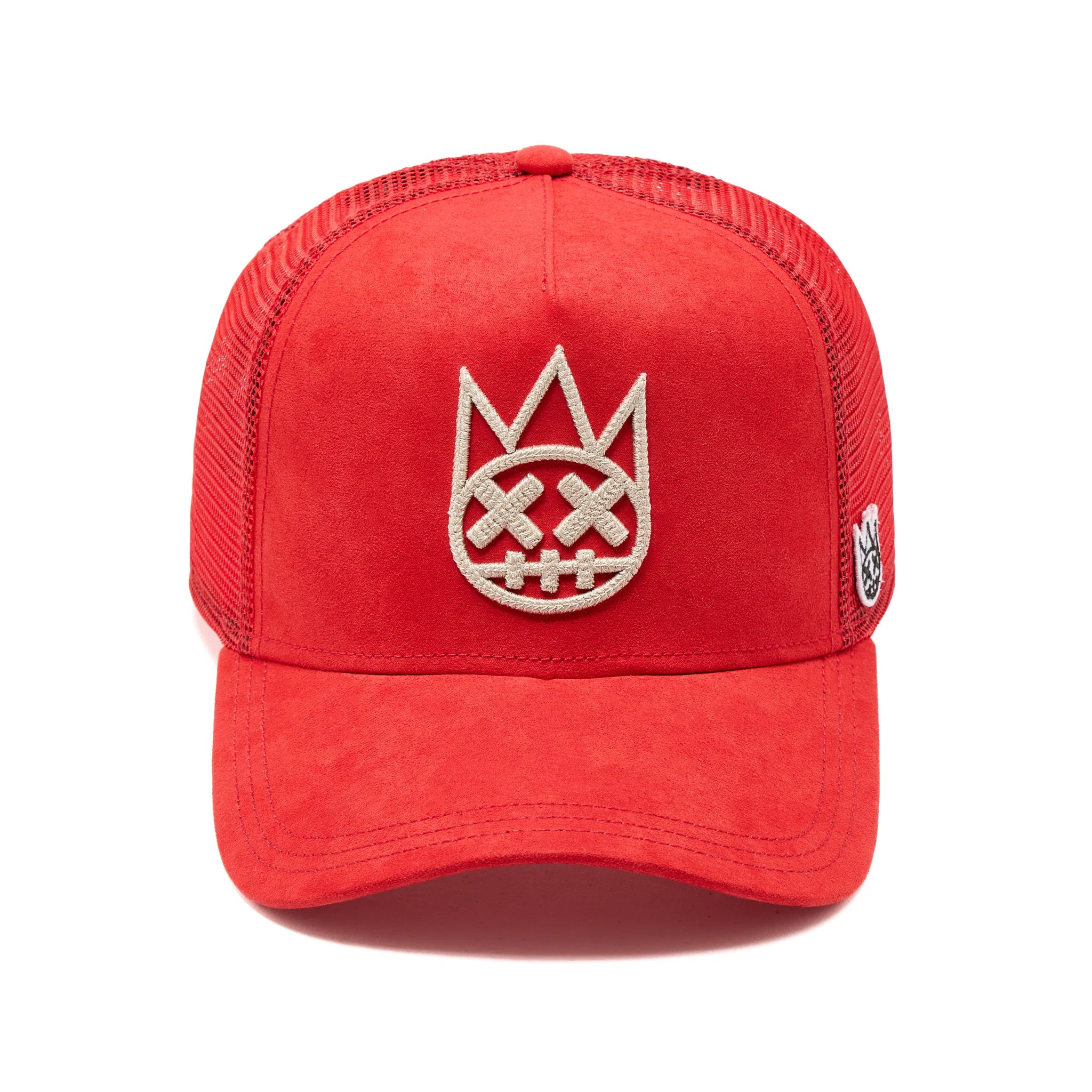 Cult's Logo Mesh Back Trucker Hat 'Racing Red'