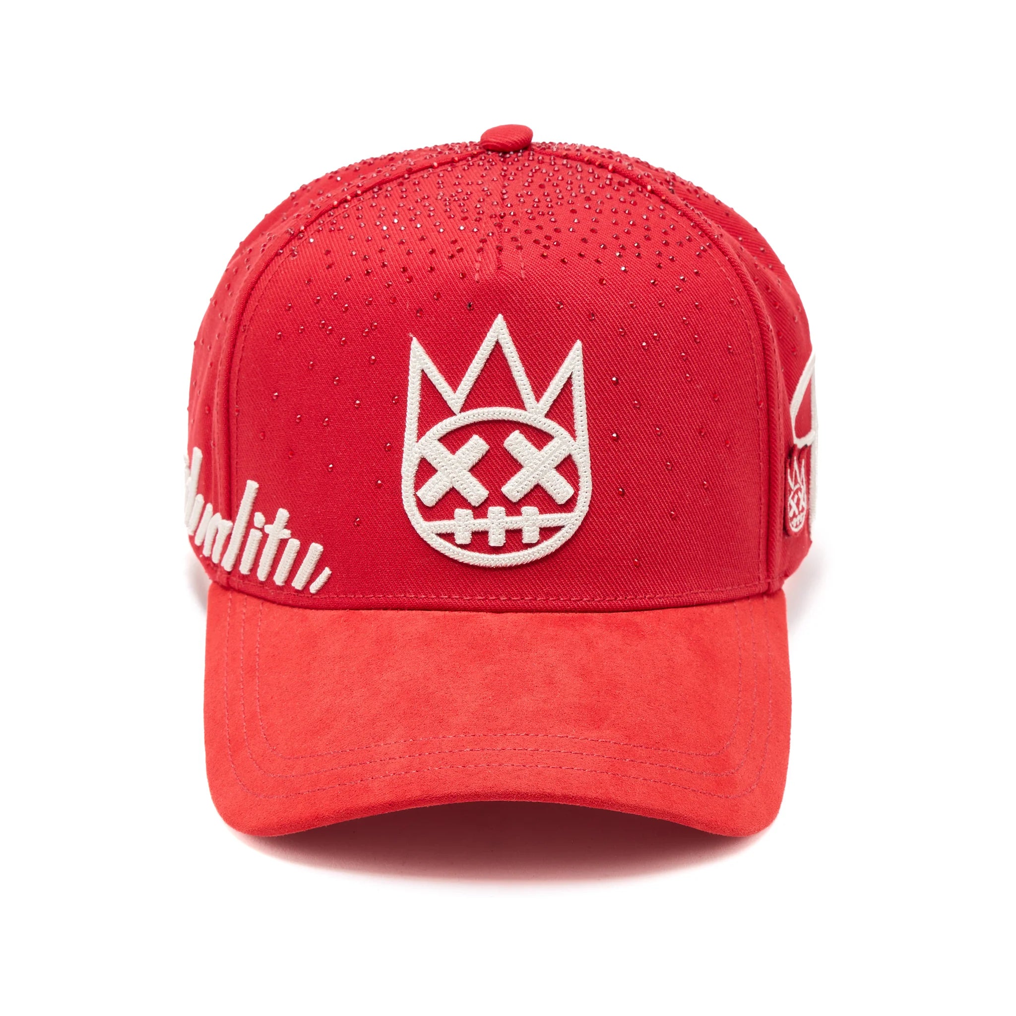 Cult Mesh Back Trucker Hat 'Crystal Burst' Racing Red