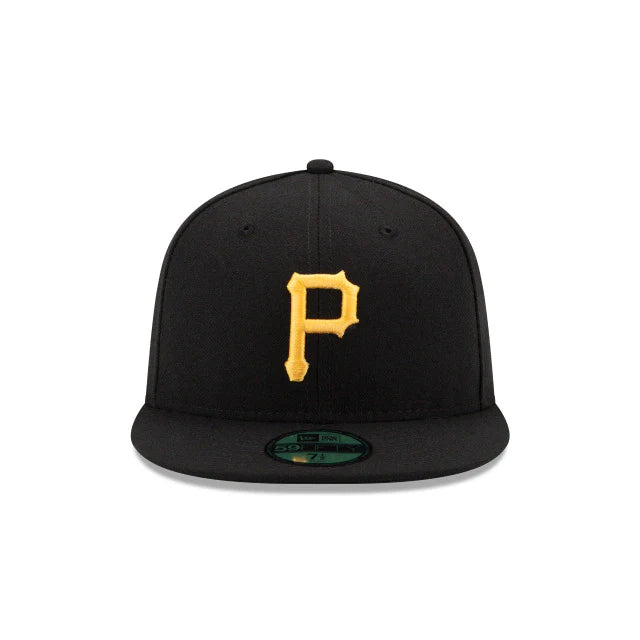 New Era Pittsburgh Pirate Fitted Hat 'Black/Gold'