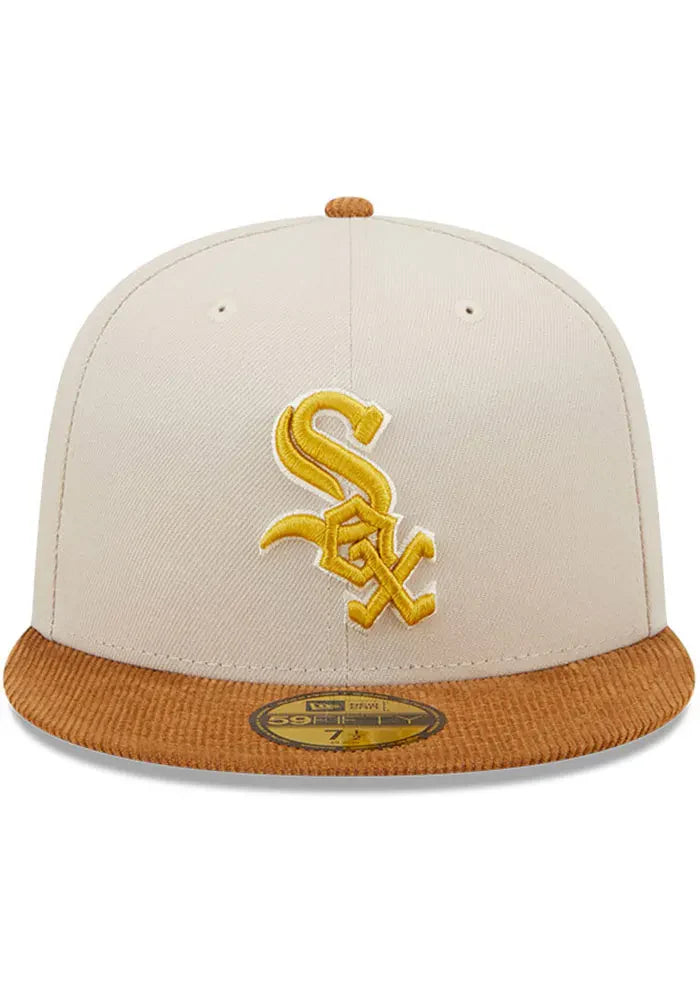 New Era Chicago White Sox Corduroy World Series Fitted Hat 'Beige'