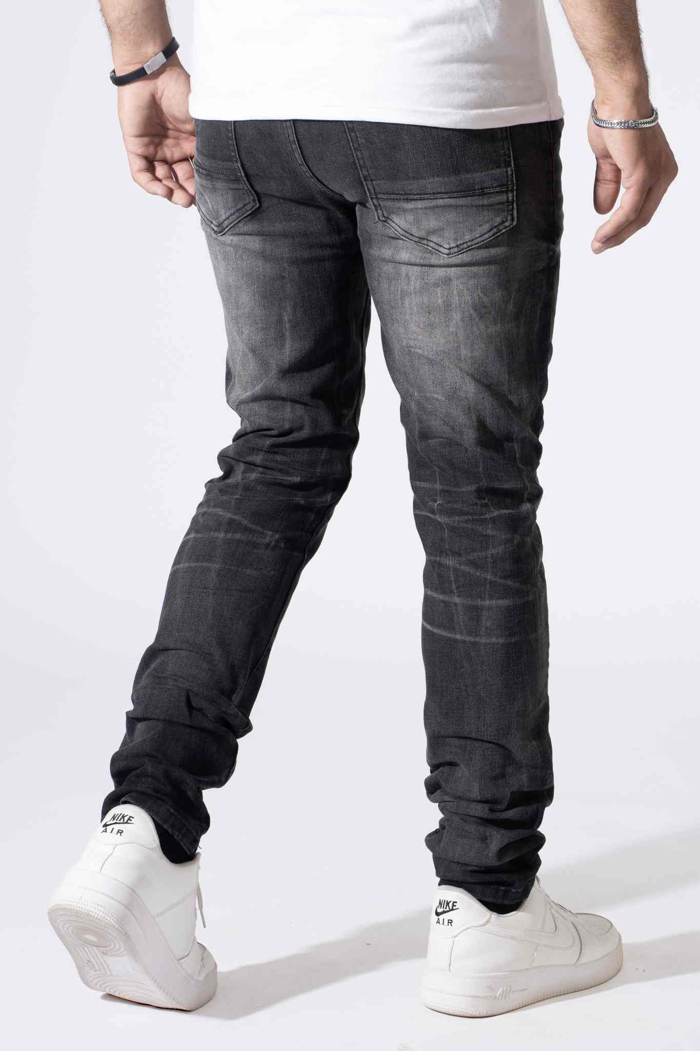DZTR Premium Kids Denim Jeans 413 'Black Washed'