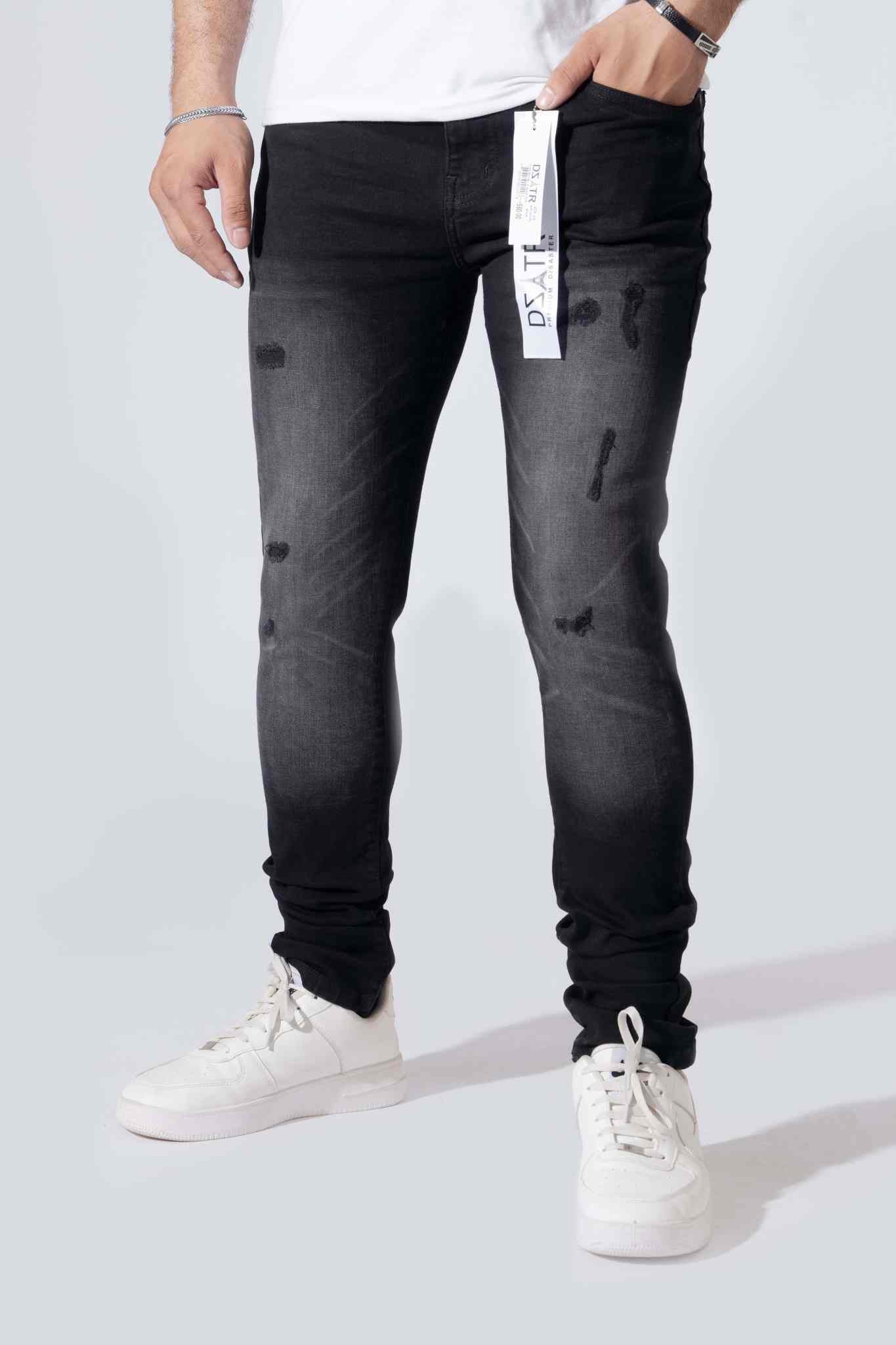 DZTR Premium Kids Denim Jeans 414 'Black'