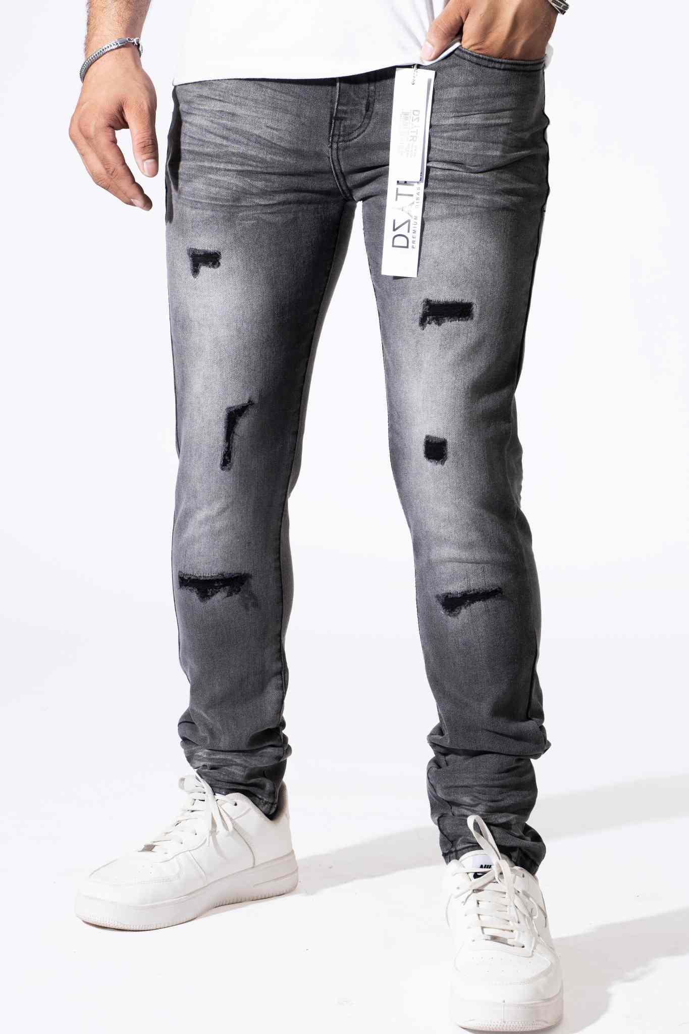 DZTR Premium Denim Jeans 'Grey'