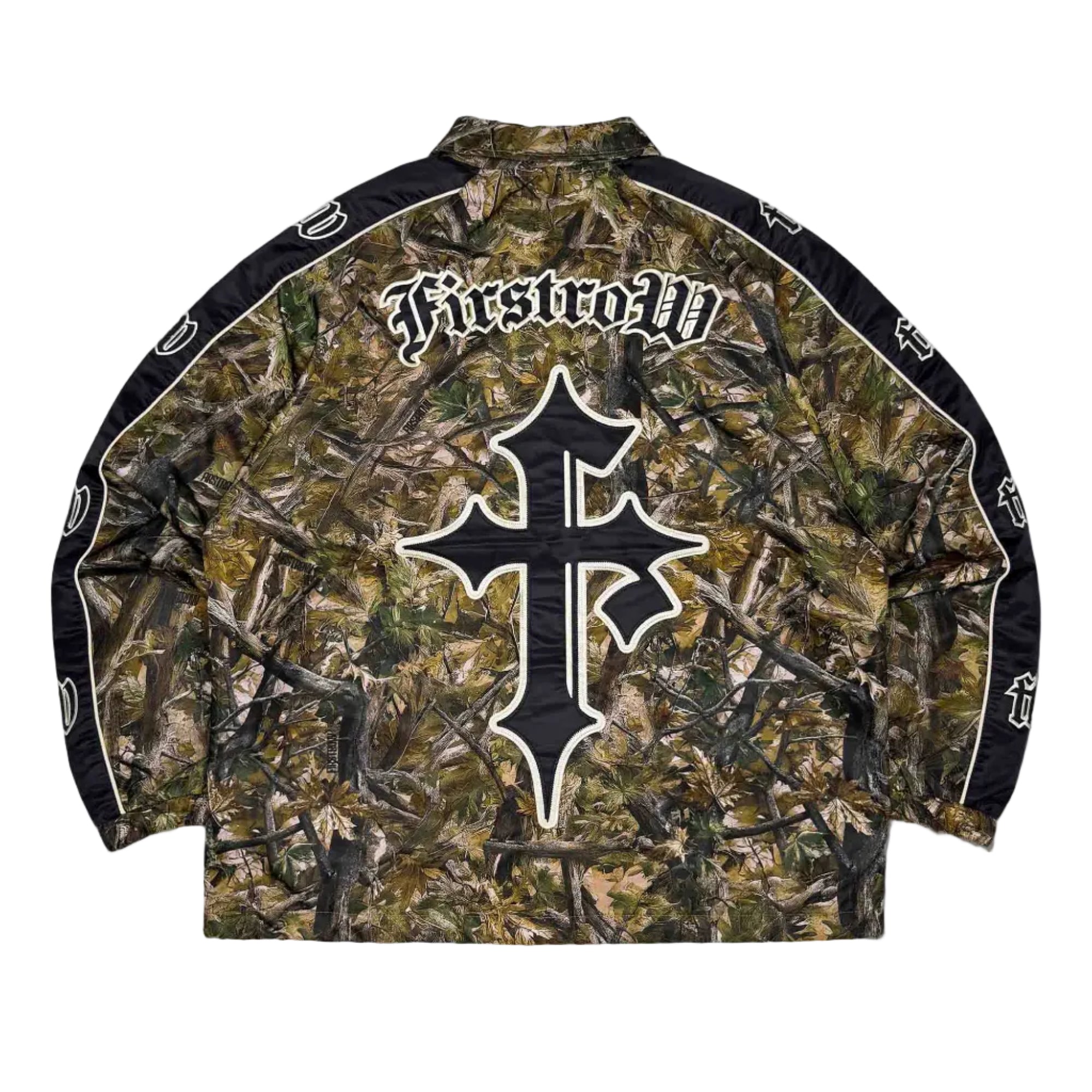 First Row State Of Mind Coach Jacket 'Camo'
