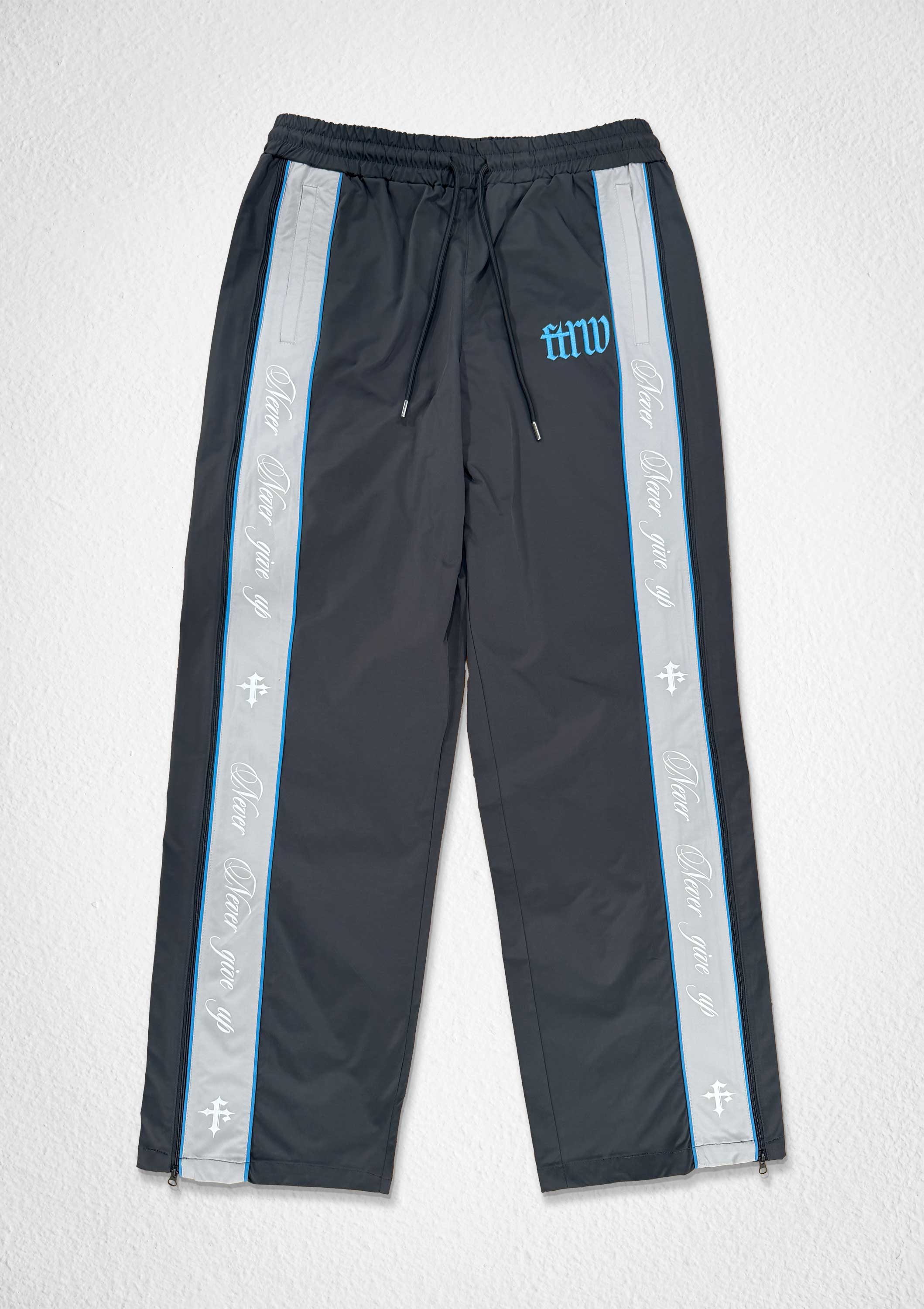 First Row State Of Mind Track Pants 'Grey/Blue'