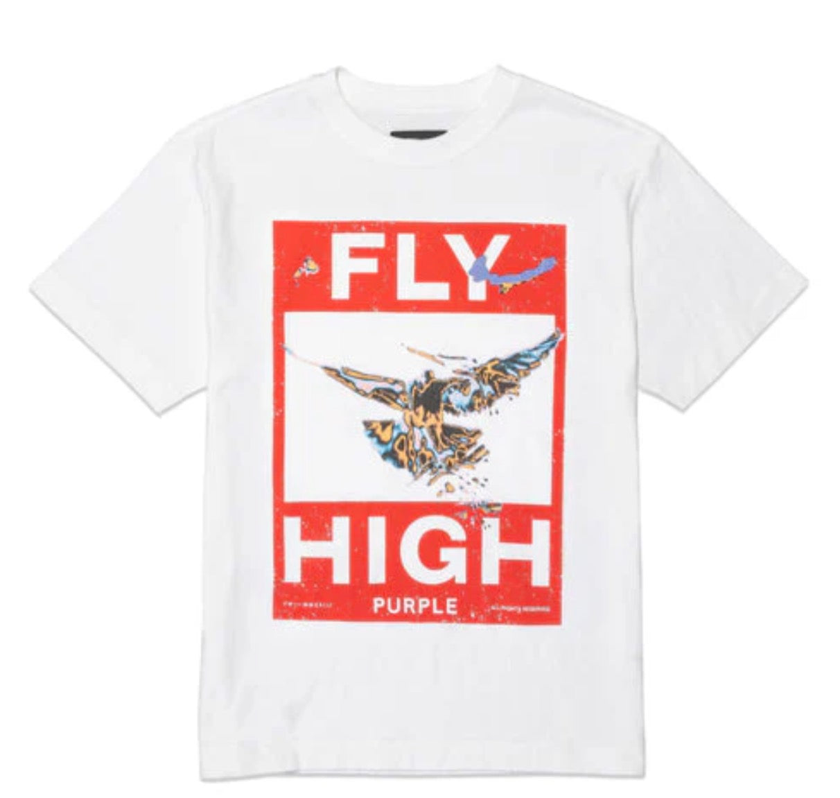 Purple Brand Fly High T-Shirts “Off-White”