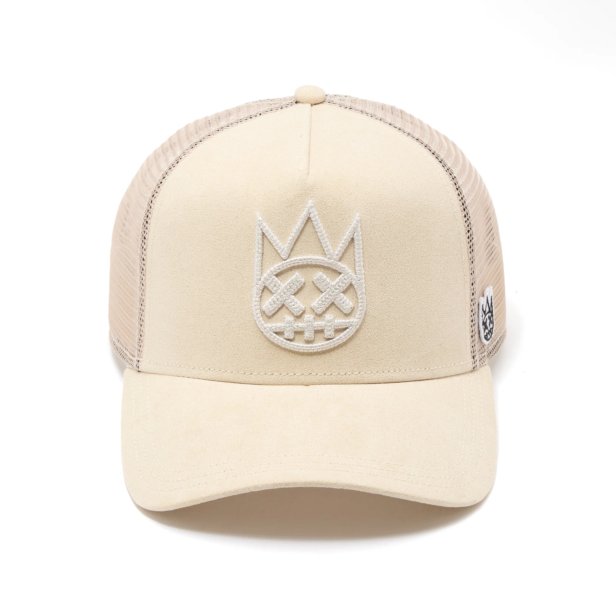 Cult's Logo Mesh Back Trucker Hat 'Cream'