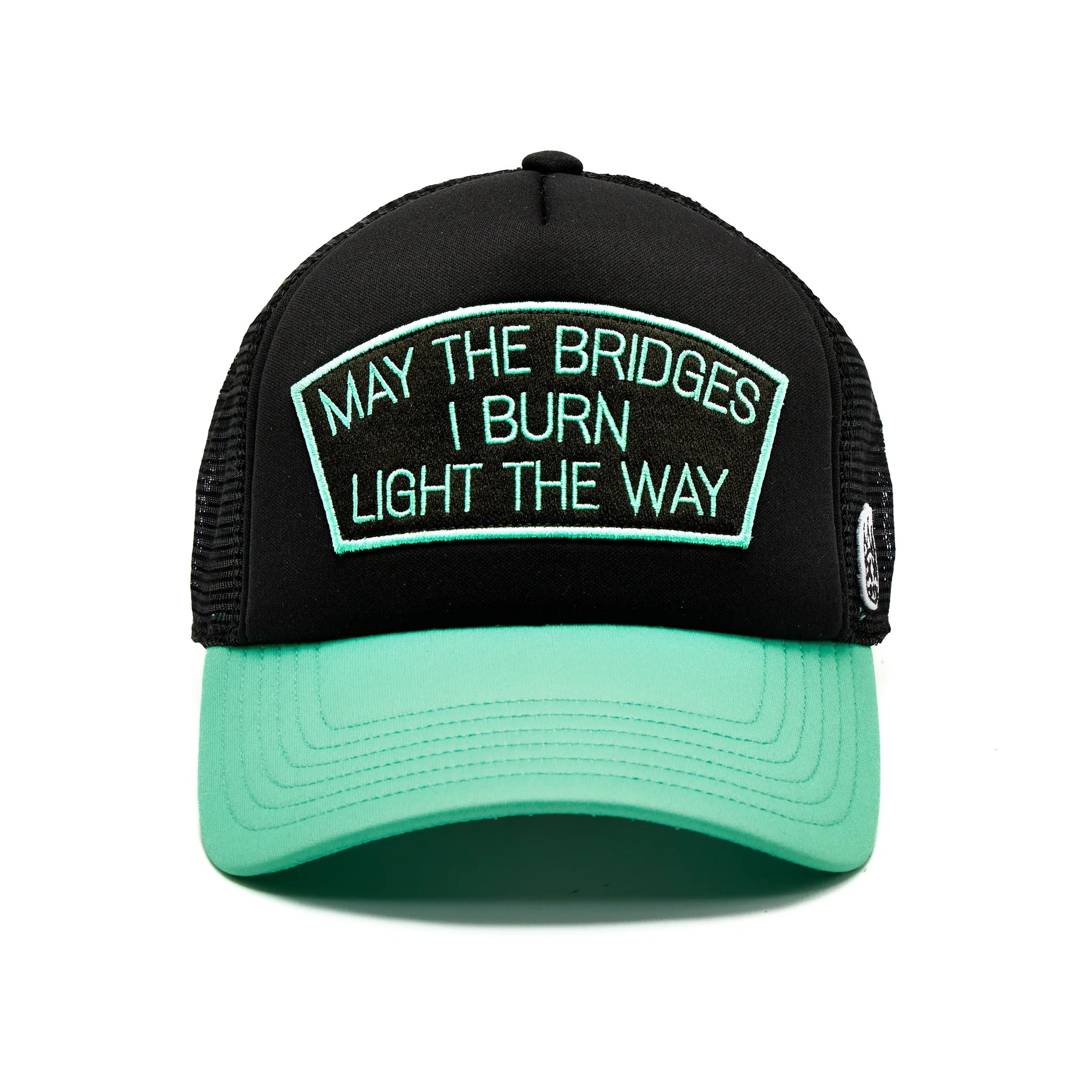 Cult 'May The Bridges I Burn' Mesh Trucker Hats 'Black'
