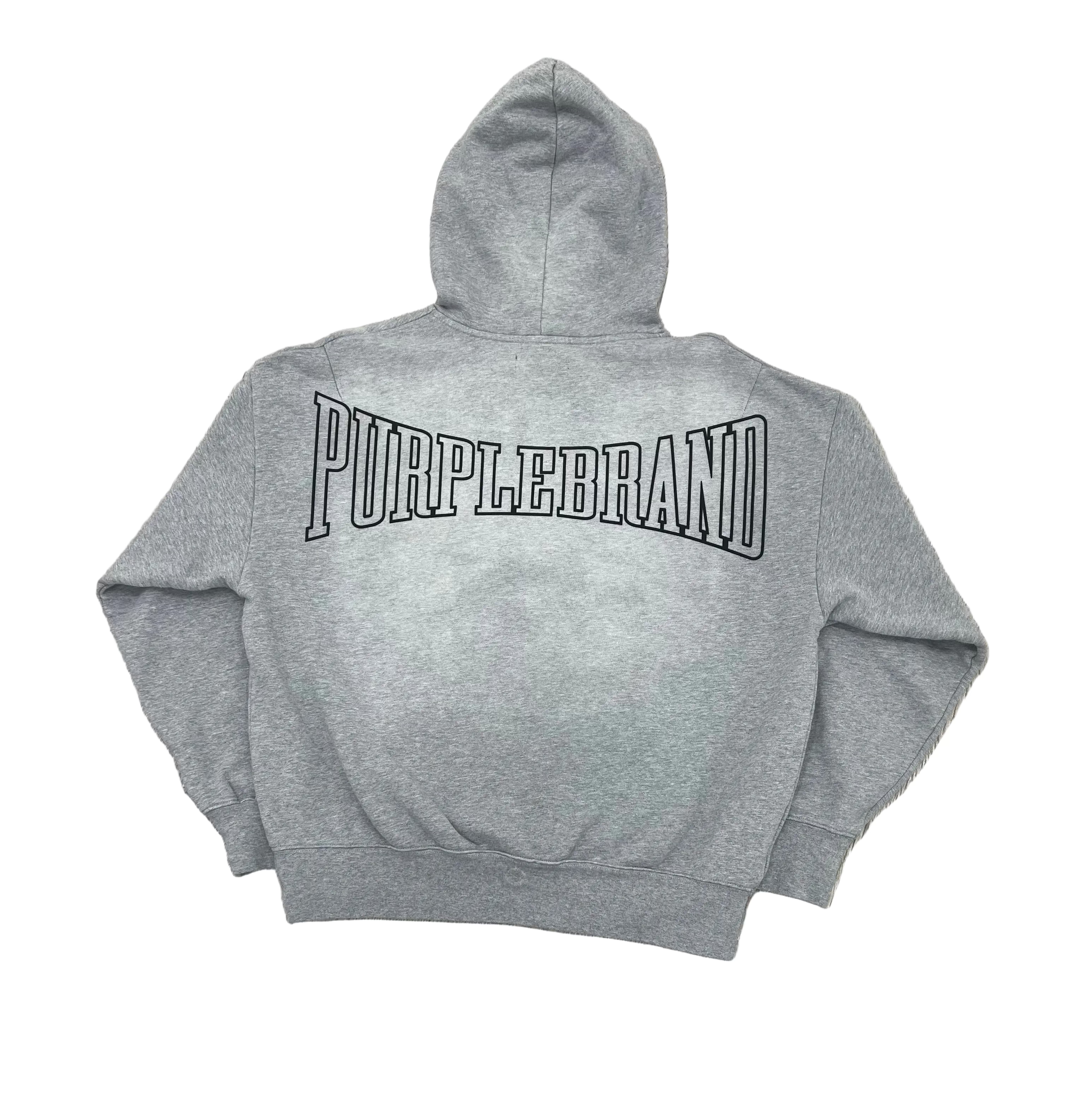 Purple Brand Hoodies “Wolf Grey”