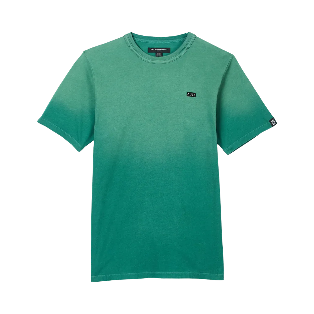 Cult Shimuchan Logo Short Sleeve Crew Neck T-Shirts 'Vintage Green'