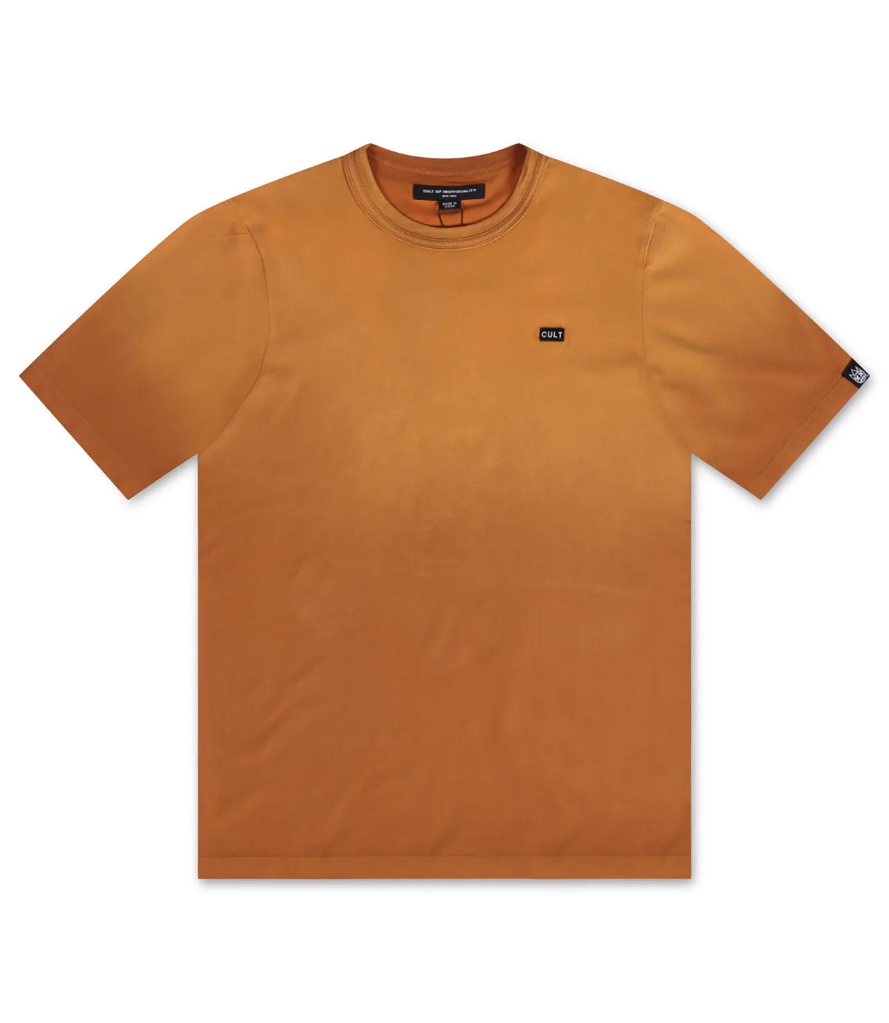 Cult Shimuchan Logo Short Sleeve Crew Neck T-Shirts 'Vintage Rust'