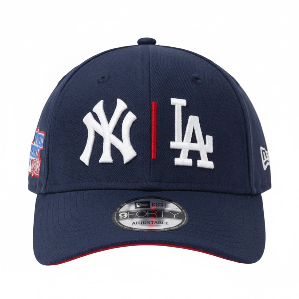 New Era NY/LA 1981 World Series Snapback Hats 'Navy/Red'