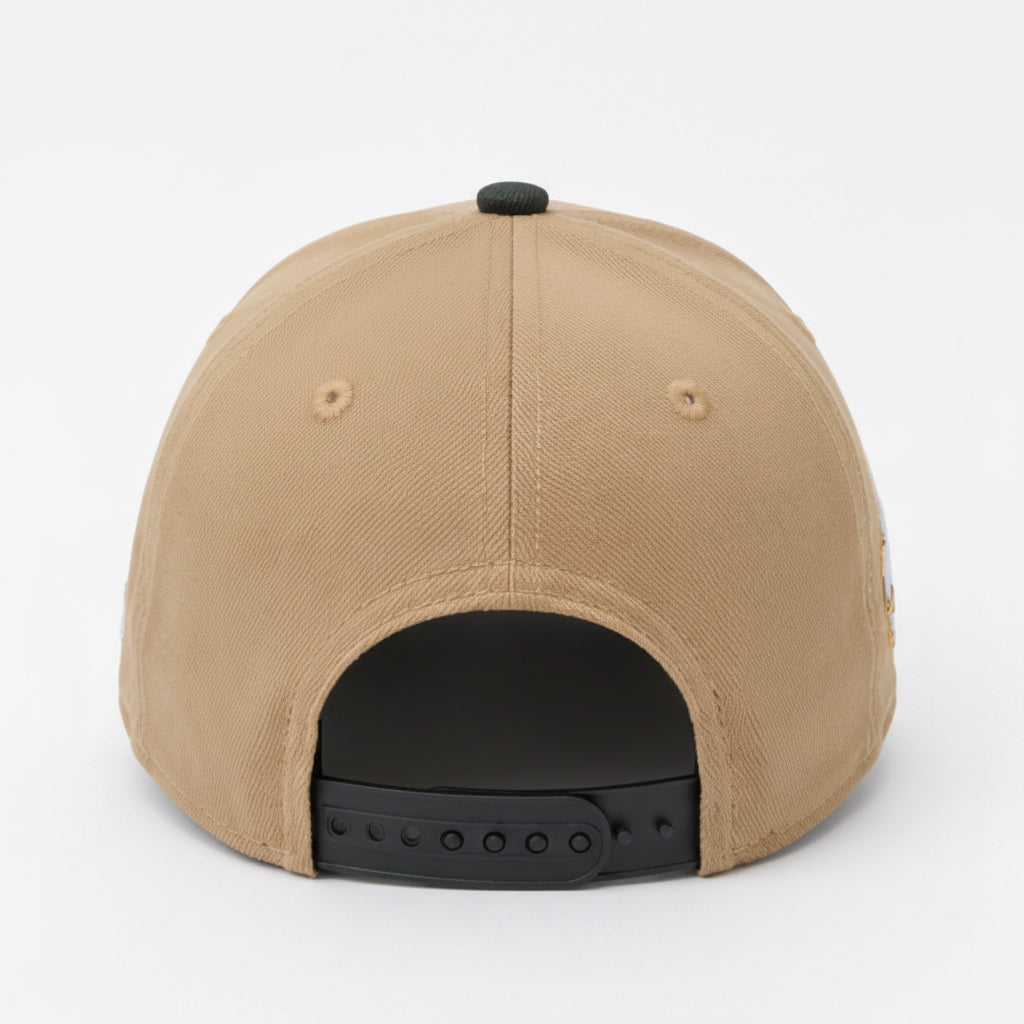 New Era Los Angeles Dodgers 2025 World Series A-Frame Snapback Hats 'Brown/Black'