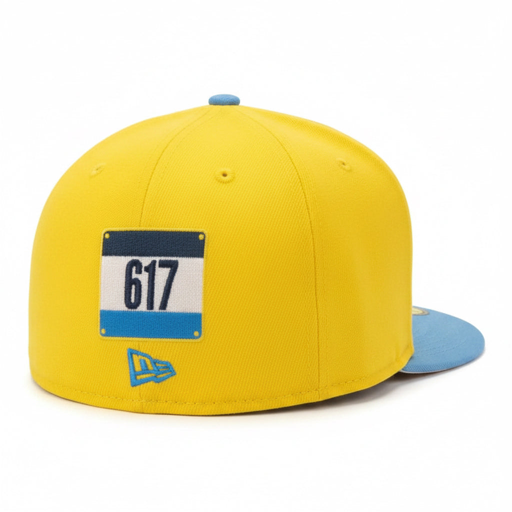 New Era Boston Red Sox 617 Fitted Hats 'Yellow'