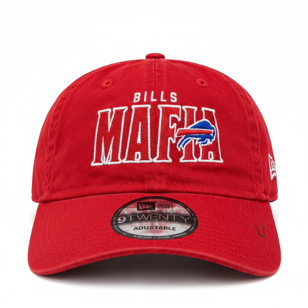 New Era Buffalo Bills A-Frame Adjustable Hats 'Red'