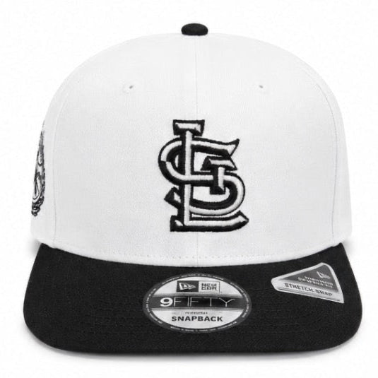 New Era Saint Louis Cardinals A-Frame Snapback Hat 'White/Black'