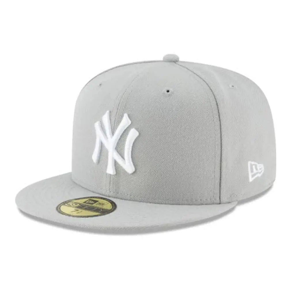 New Era Yankees 59FIFTY Fitted Cap 'Grey/White'