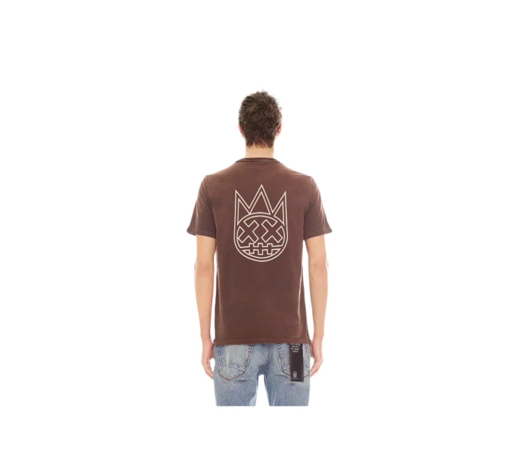 Cult Shimuchan Logo Short Sleeve Crew Neck T-Shirts 'Vintage Brown'