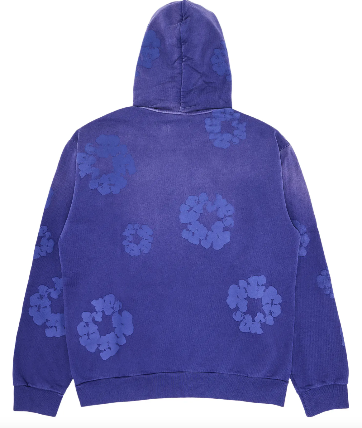Denim Tears Mono Cotton Wreath Hoodies 'Washed Blue'