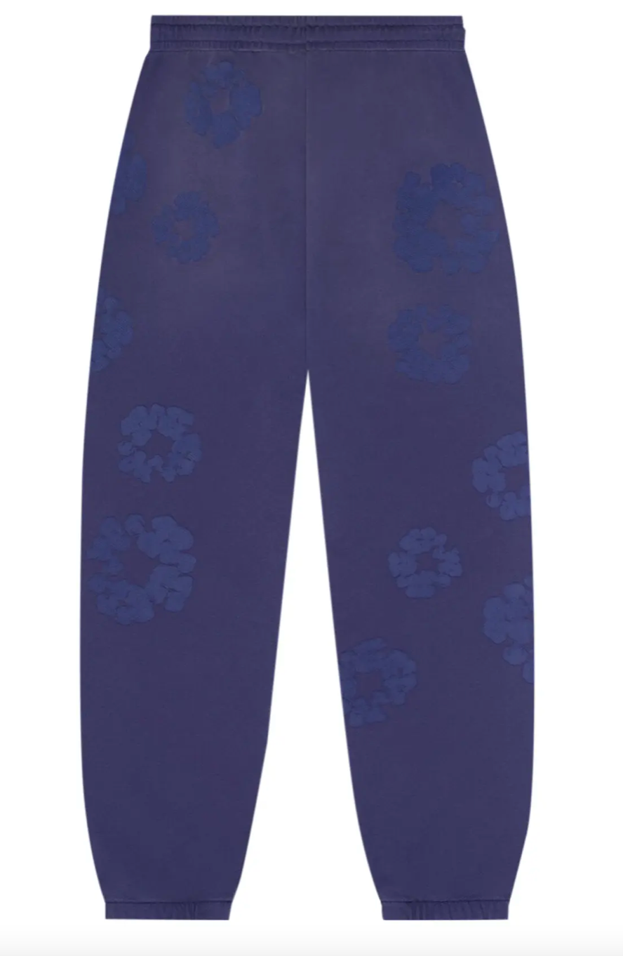 Denim Tears Mono Cotton Wreath Sweatpants 'Washed Blue'