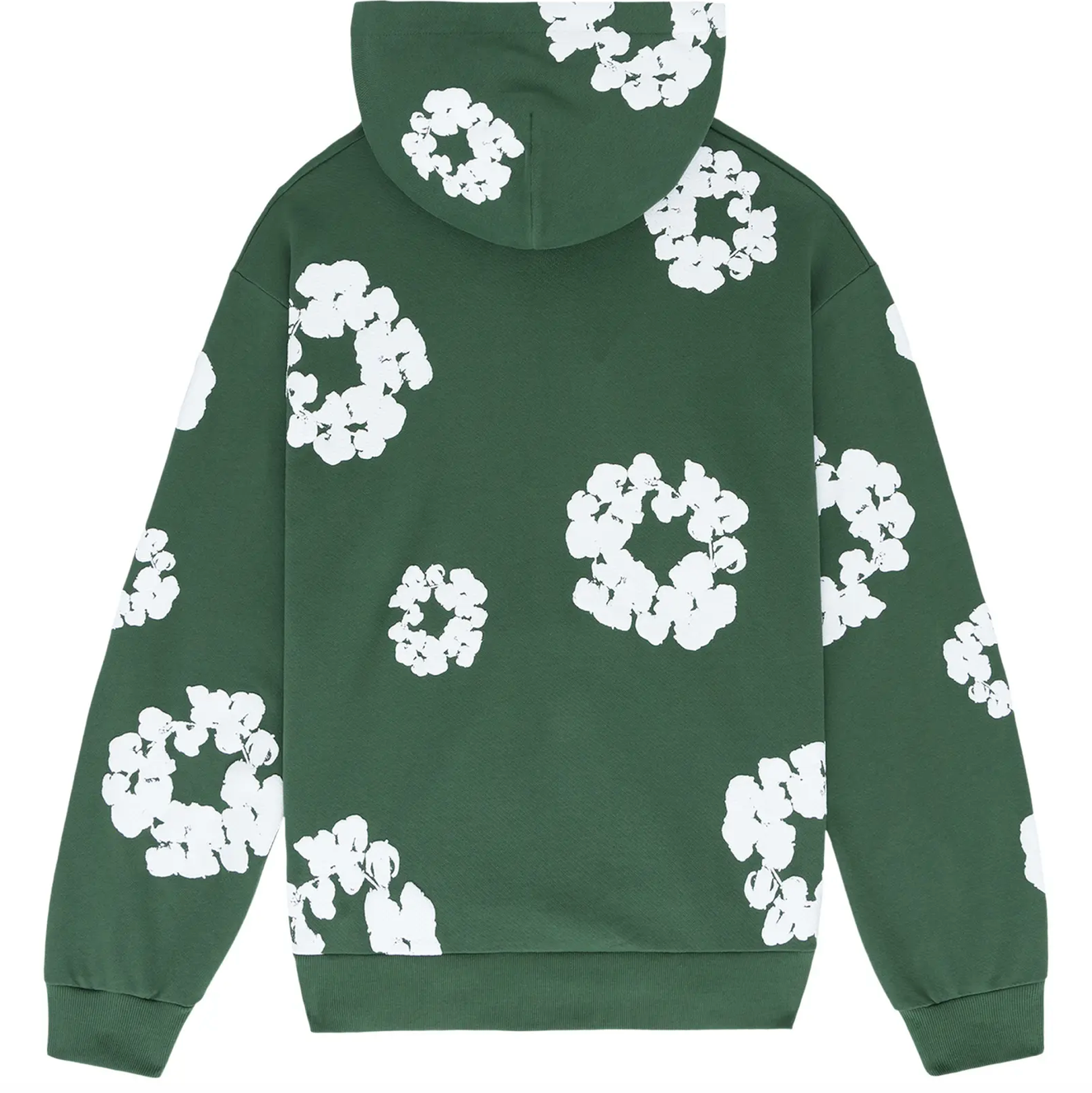 Denim Tears The Cotton Wreath Hoodies 'Green'