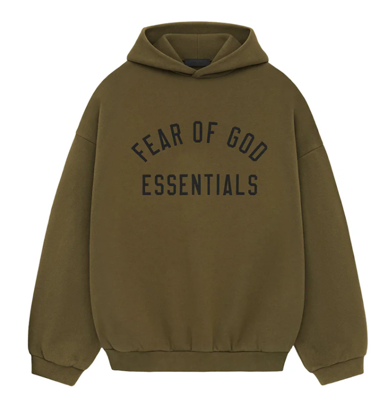 Essentials "Fear of God" Hoodies 'Olive'