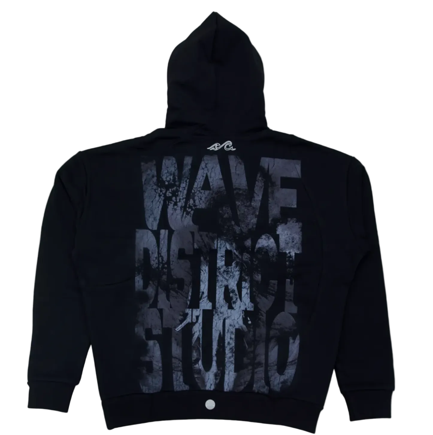 Wave District Studio Hoodie "BLACK"