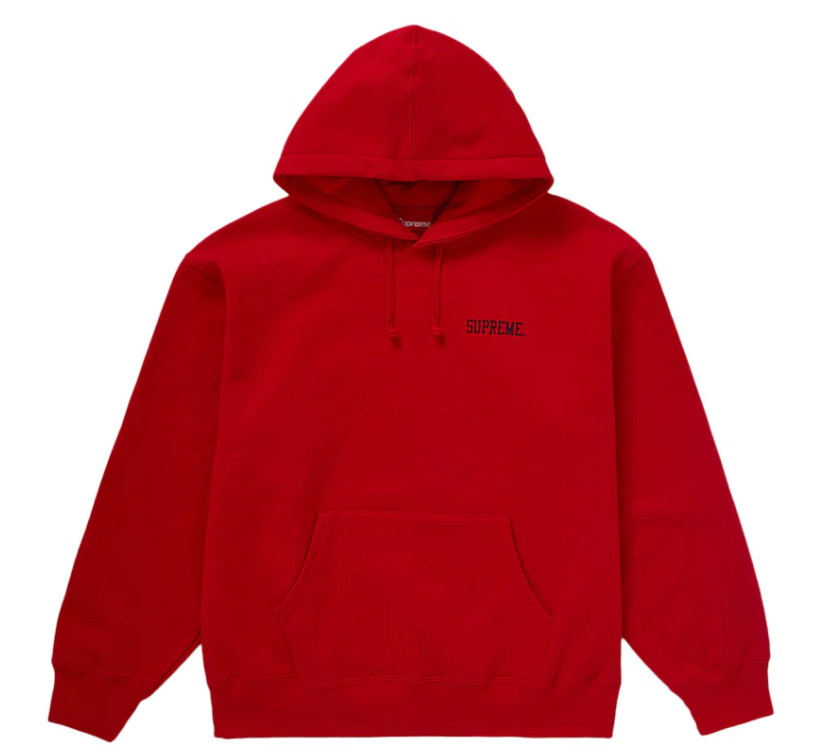 Supreme Dogs 4 Life Hoodies "RED"
