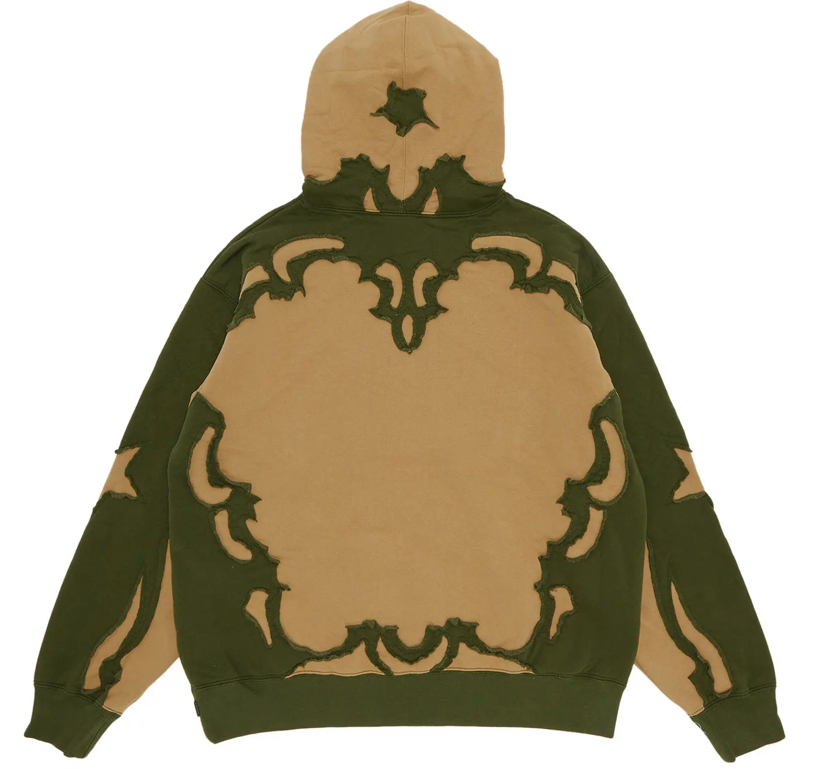 Supreme Western Cut Out Hoodies 'Dark Tan'