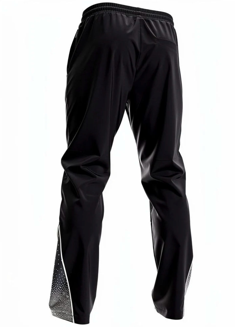 Kindred Track Pants 'Black Grey'